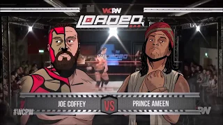 Singles Match - Joe Coffey vs. Prince Ameen - Loaded #1 (Highlights)