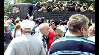 Донецк 25 мая 2014 пл. Ленина