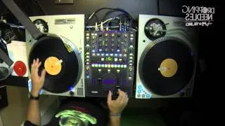 What is the Serato Scratch Live / DJ - Stickersync Turntable Needle Drop To Cue Point Feature?