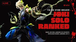 #1.4 | YIN - JOKI SOLO RANKED !!!  |  Live Streaming Mobile Legends