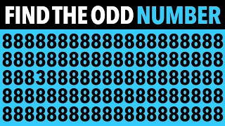 Find The ODD Number | Find The Odd One Out