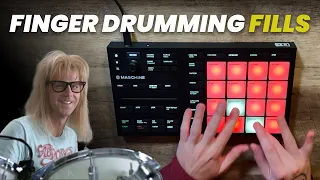 How To Play DRUM FILLS (Finger Drumming Tutorial)
