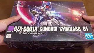 HG 1/144 ガンダムジェミナス01 レビュー