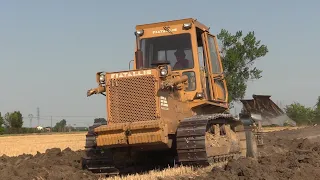 FIAT-Allis FA200 + bivomere ER.MO in aratura | Plowing - Engine sound