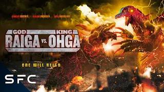 God Raiga Vs King Ohga | Full Movie | Wacky Japanese Action Sci-Fi