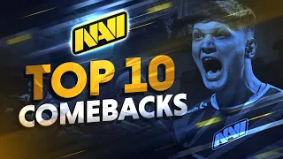 NAVI CSGO TOP 10 COMEBACKS