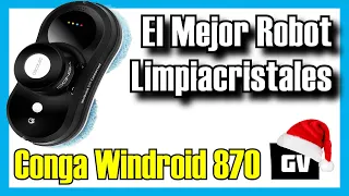 🥇 Cecotec WinDroid 870 Connected, el MEJOR Robot Limpiacristales Cecotec [2023]✅[Calidad/Precio]
