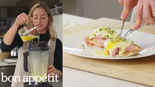 Molly Makes Eggs Benedict for a Crowd | From the Test Kitchen | Bon Appétit