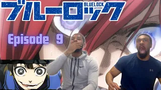FOOTBALL FANS REACT TO BLUELOCK  (ブルーロック)  FOR THE FIRST TIME EPISODE 9!!!