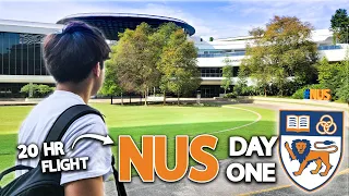 SINGAPORE STUDY ABROAD | Day 1 as an NUS Exchange Student *MOVING IN