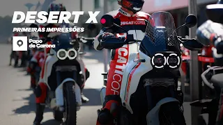 TESTAMOS A DUCATI DESERT X EM INTERLAGOS ANTES DO LANÇAMENTO!