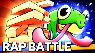 Jenga vs Frogger - Rap Battle! (ft. littleflecks & Quizzique)