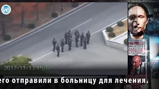 Видео  побега северокорейского солдата в Южную Корею