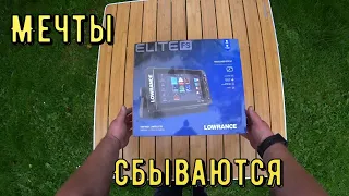 Подарок к Новому Году. Обзор эхолота Lowrance Elite FS 9.