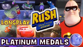 Rush A DisneyPixar Adventure Gameplay (PLATINUM MEDALS) NO COMMENTARY GAMEPLAY/WALKTHROUGH Longplay