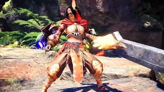 MONSTER HUNTER WORLD - All Weapon Types Gameplay @ 1080p HD ✔