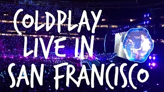 Coldplay live at Levi's stadium SAN FRANCISCO 2016