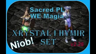 Sacred PL - Hymir Blizzard lepszy od Xrystala!, WE na magię 171lvl Vs. Smok - Niob! Porównanie.