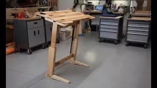 How to Build a Standing Desk / Drafting Table