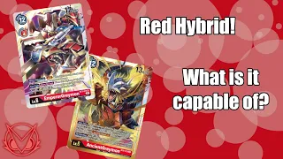 Red Hybrid Deck Profile! | Digimon TCG