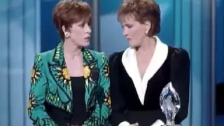 Carol Burnett and Julie Andrews present at People's Choice Award