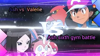 Ash sixth gym battle | Ash vs Valerie | AM Studios