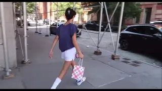 Bella Hadid leaving her apartment in New York -