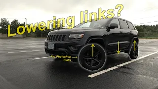 Grand Cherokee ENTHUSIASTS: Change the RIDE HEIGHT of your Jeep with lowering links