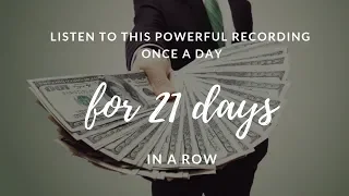 🎧Receive Unexpected Money IN 21 DAYS 💰 I AM Affirmations to Attract Wealth & Abundance!