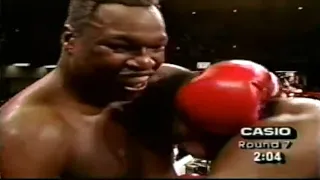 Ray Mercer vs. Larry Holmes - 1992 (highlights)