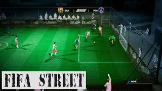 Fifa Street - FC Barcelona VS PSG Gameplay