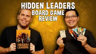 Review of Hidden Leaders - Fantasy Deduction Board Game