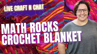 Live Craft N Chat With Chantelle Hills Mosaic Crochet Throw is back on the table