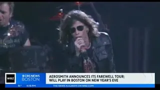 Aerosmith announces farewell tour