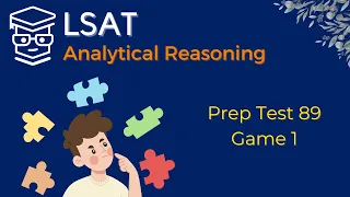 LSAT Prep Test 89 Game 1 Analyatical Reasoning