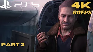 Uncharted 4 REMASTERED PS5 Gameplay Walkthrough Part 3 [4K 60FPS] No Commentary