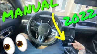 HOW TO DRIVE A MANUAL FOR BEGINNERS!!😝Easy #howto #Manual #Ford #Mustang #trend