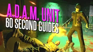 60 Second Guides | ALPHA OMEGA ADAM GUIDE! (ALL LOCATIONS | BLACK OPS 4 ZOMBIES)