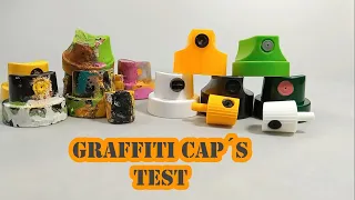 Graffiti CAPS tutorial  Spray caps test