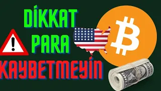🚨 ACİL!! PARA KAYBETMEYİN GÜNCEL SENARYO / FED KARARLARI #bitcoin teknik analiz