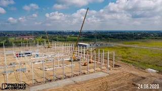 Construction Drone Hyperlapse Phoenix Contact