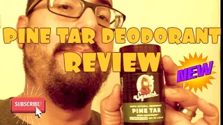 NEW DR. SQUATCH PINE TAR DEODORANT REVIEW!! SMELLS LIKE CHRISTMAS!!