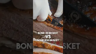 Bone-in Brisket VS Boneless Brisket with @yodersmokers #shorts