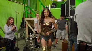 Wonder Woman Behind the Scenes(BTS) & Bloopers - Gal Gadot - 2017