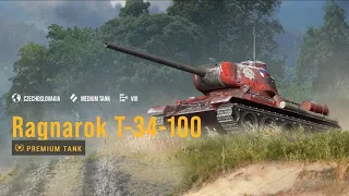 RAGNAROK T-34-100 - MONEY MAKER - 5K PURE DMG - WOT CONSOLE