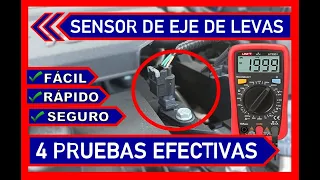 ☑️ Como PROBAR SENSOR De ARBOL De LEVAS Con Multimetro 👉4 PRUEBAS DEFINITIVAS 💥GUÍA COMPLETA 💥