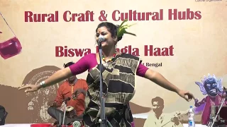 Kalo jole kuchla tole by Arpita Chakraborty at Biswa Bangla Haat on 18th Dec 2016