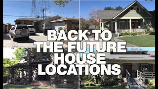 BACK TO THE FUTURE HOUSE LOCATIONS! THEN & NOW | 2021