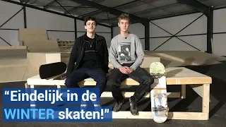 Deze skaters bouwen hun eigen skatepark