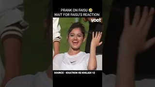 Prank On Faisu 🤣😂 | khatron ke Khiladi S12 | #KKK12OnVoot #shorts #kkk12 #funny